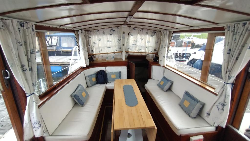 Motorjacht 10,8m - (veel vernieuwd), Watersport en Boten, Bootonderdelen, Ophalen, Gebruikt, Motor en Techniek, Motorboot