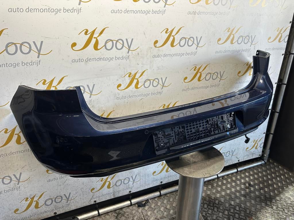 Achterbumper VW Golf 7 BJ2014 blauw, Ophalen of Verzenden, Bumper