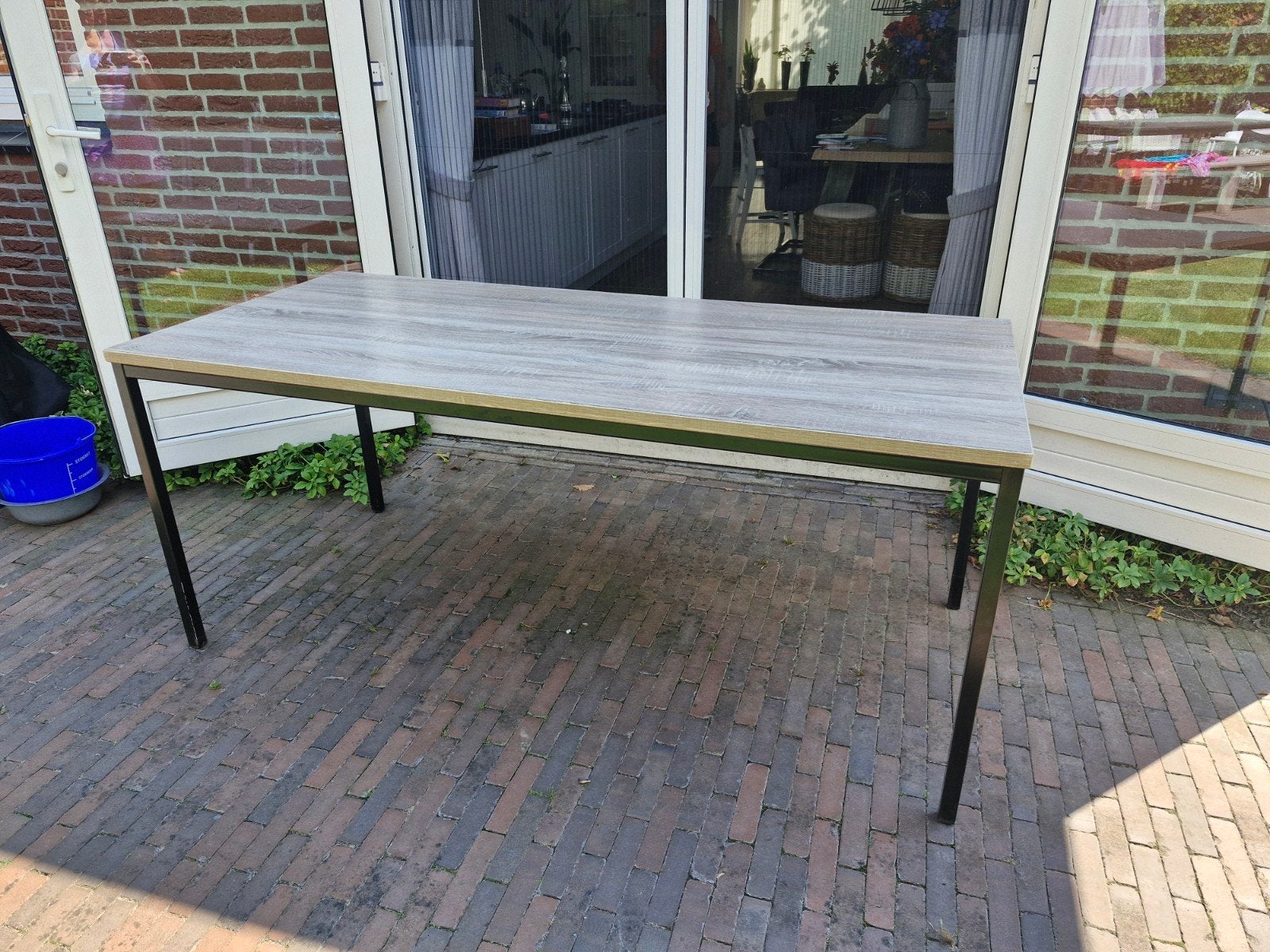 Bureau of vergadertafel 180x80 cm, Ophalen, Zo goed als nieuw