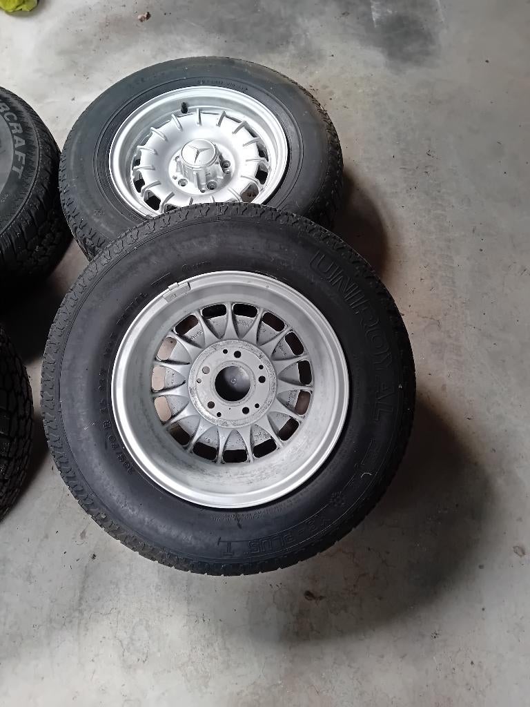 Kroonkurk/Barok velgen van Mercedes "S" Klasse, Ophalen, Oldtimer onderdelen