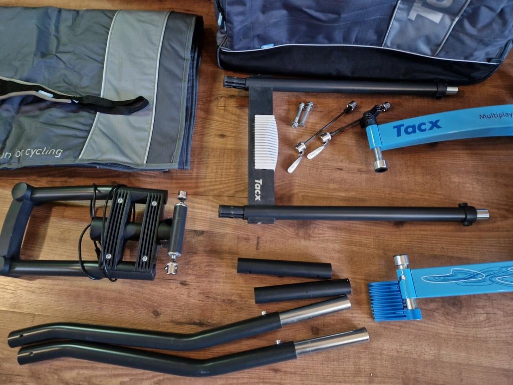 Tacx Fortius Multiplayer Fietstrainer, Ophalen, Gebruikt, Minder dan 10 versnellingen, Overige merken