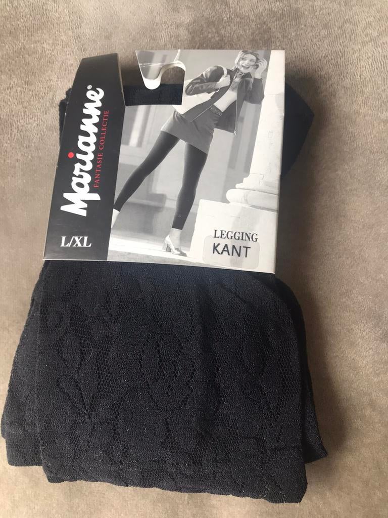 Mooi kant leGGing, Ophalen of Verzenden, Nieuw, Maat 48/52 (XL)