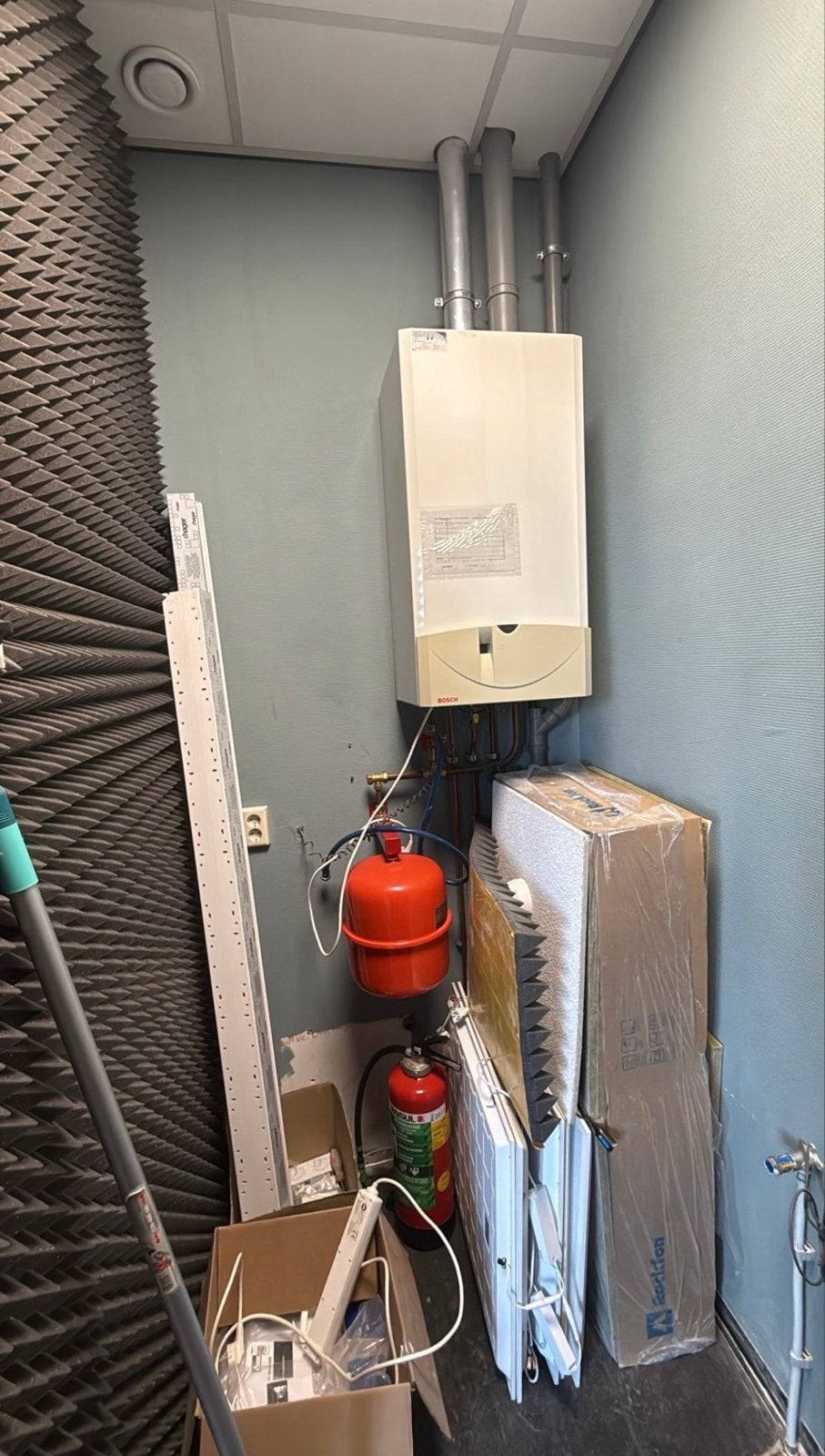 Bosch CV-ketel - Gebruikt, Ophalen, Gebruikt, Cv-ketel of Combi-ketel, 60 tot 150 cm