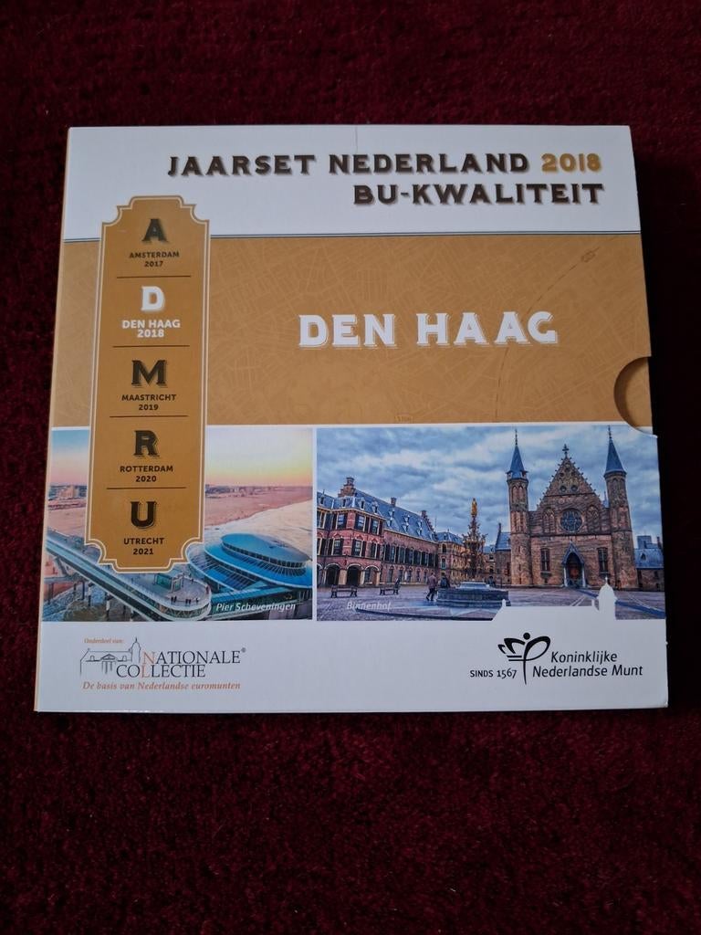 Jaarset Nederland 2018 BU-kwaliteit - Den Haag, Postzegels en Munten, Munten | Nederland, Ophalen of Verzenden, Koningin Beatrix