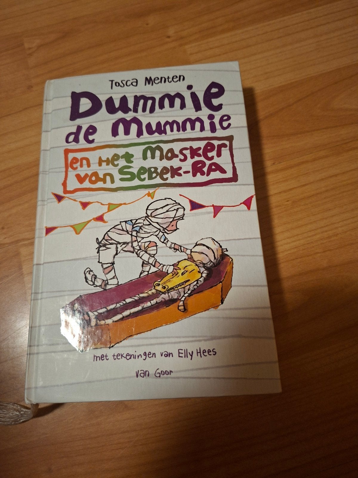 Dummie de Mummie en het Masker van Sebek-Ra, Ophalen of Verzenden, Gelezen, Tosca Menten, Fictie algemeen