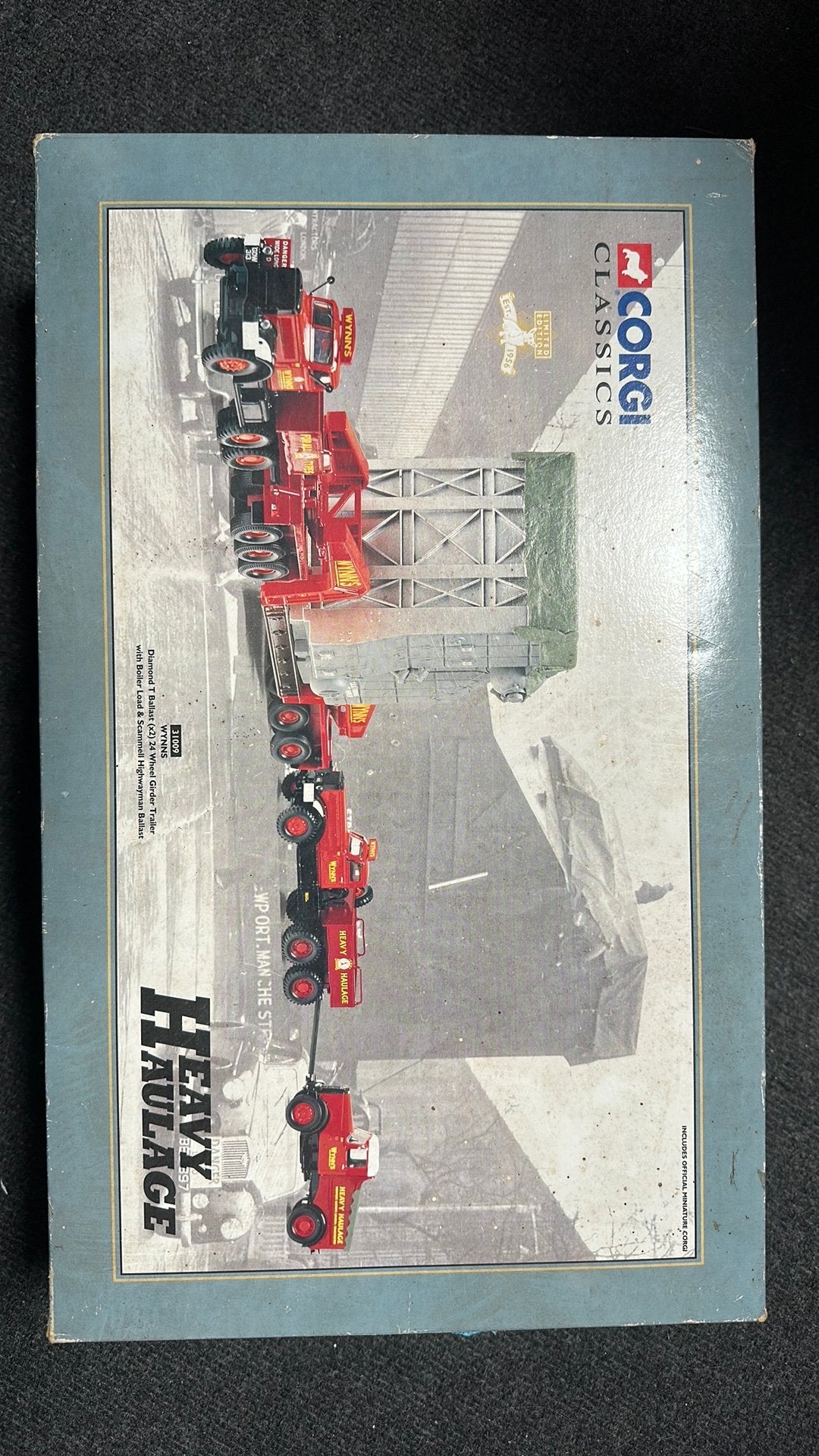 Corgi heavy haulage, Ophalen