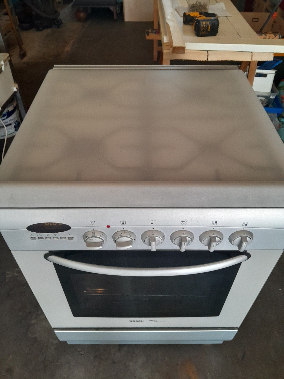 Bosch gasfornuis., Witgoed en Apparatuur, Fornuizen, Hete lucht, Zo goed als nieuw, Gas, Vrijstaand