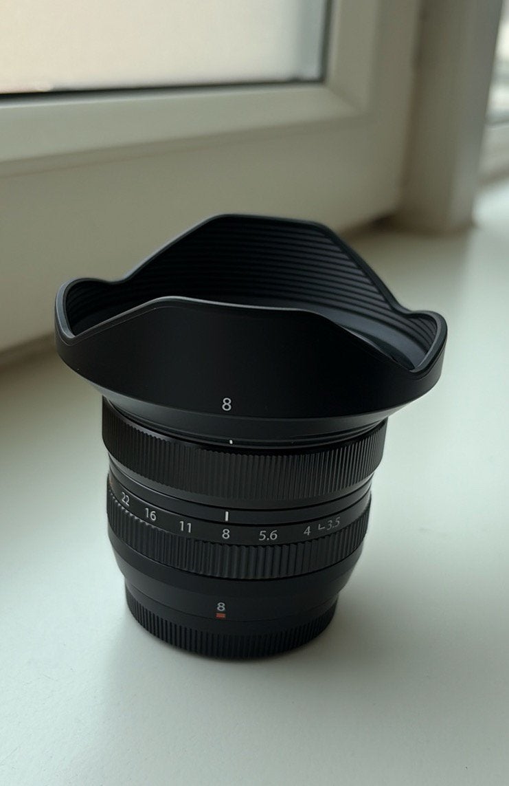 Fujifilm 8mm (nieuwstaat), Ophalen of Verzenden, Zo goed als nieuw, Telelens