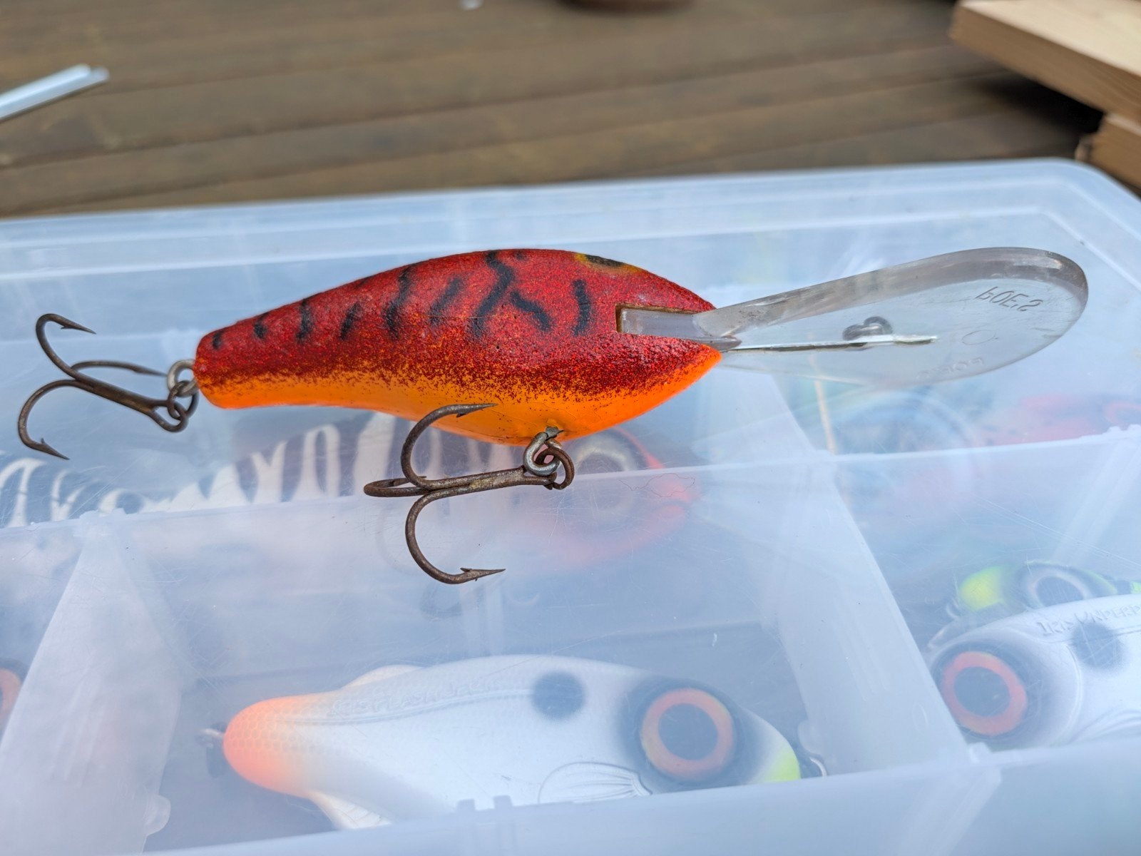 Poe's Super Cedar crankbait. kunstaas, Ophalen of Verzenden, Overige typen