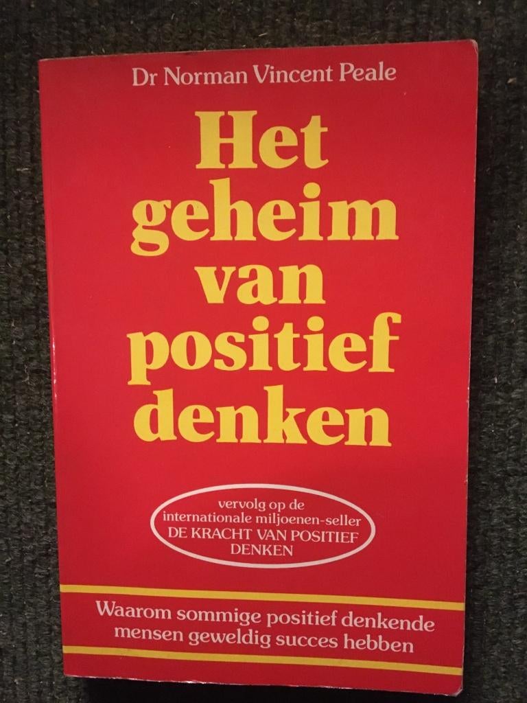 Het geheim van positief denken ; Norman V Peale #Zelfhulp, Ophalen of Verzenden, Zo goed als nieuw, Norman Vincent Peale