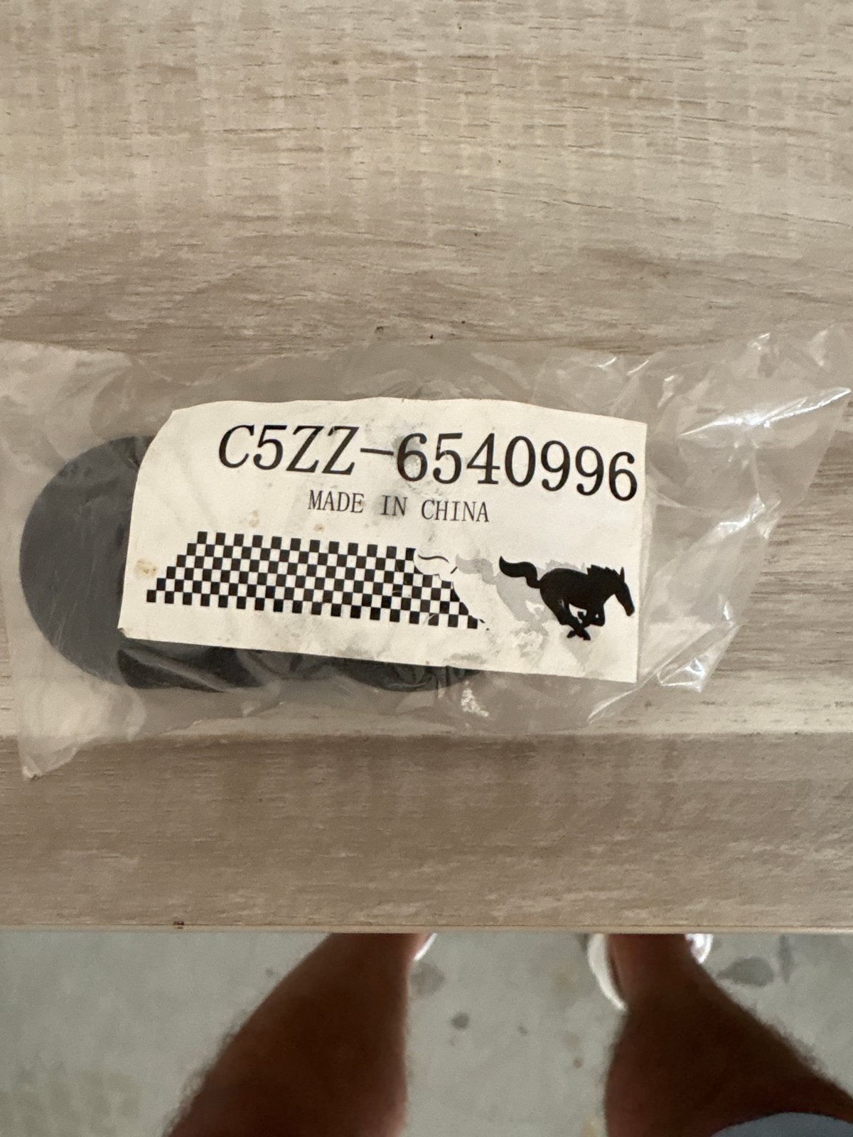 Ford Mustang C5ZZ-6540996 rubberen bumper stop, Ophalen of Verzenden, Nieuw, Ford