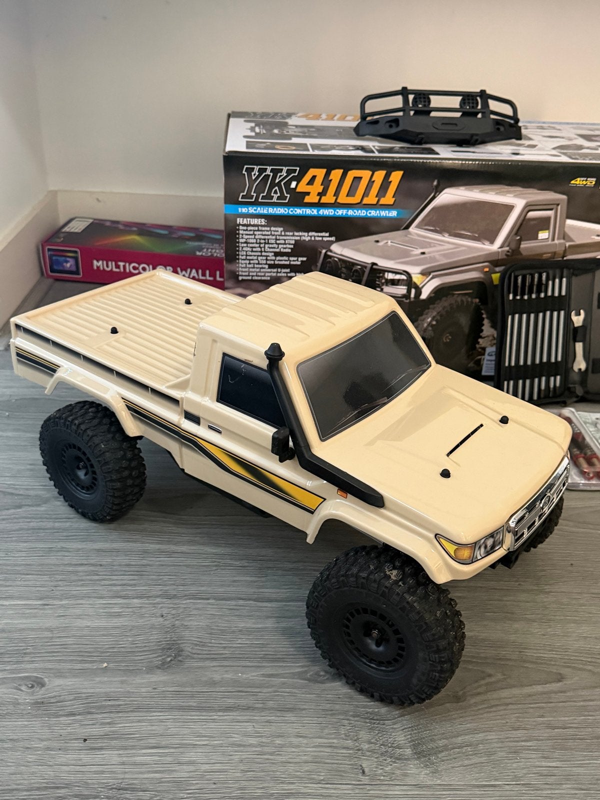 Yikong 41011 RC Crawler 1/10 - Zo goed als nieuw, Auto offroad, Zo goed als nieuw, Schaal 1:10, RTR (Ready to Run)