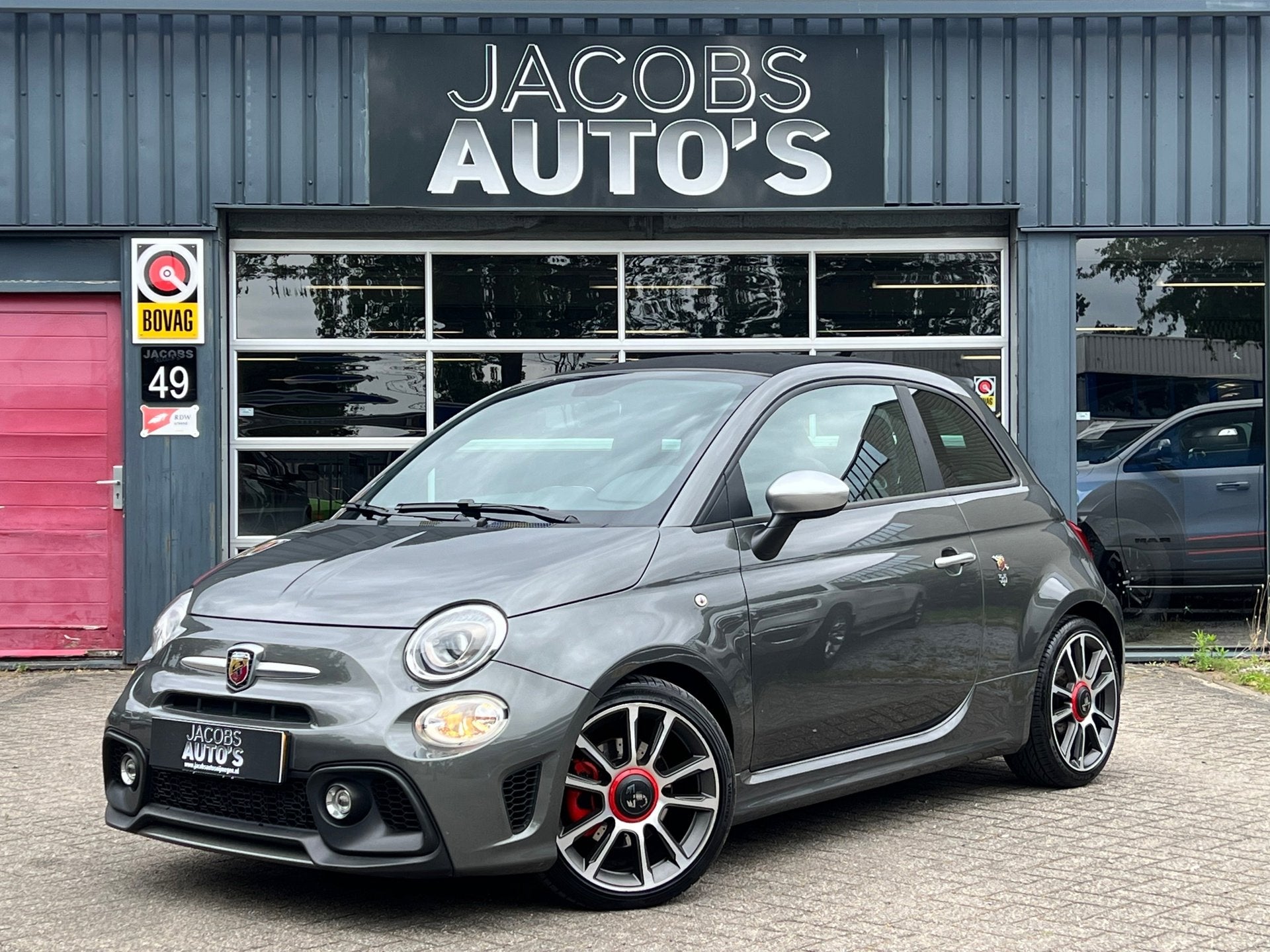Fiat 500 C 1.4 T-Jet Abarth Turismo 595, Euro 6, 4 cilinders, Cabriolet, 165 pk