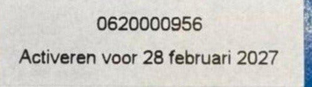 MOOI NUMMER 0620000956, Telecommunicatie, Ophalen of Verzenden, Nieuw, KPN, Simkaart
