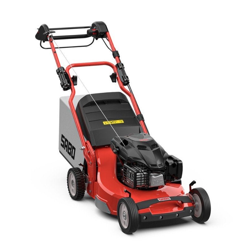 SABO 54-PRO VARIO grasmaaier benzine 54 cm pro NIEUW op=op, Ophalen, Post@sabo-online.com, Nieuw, Mulchfunctie