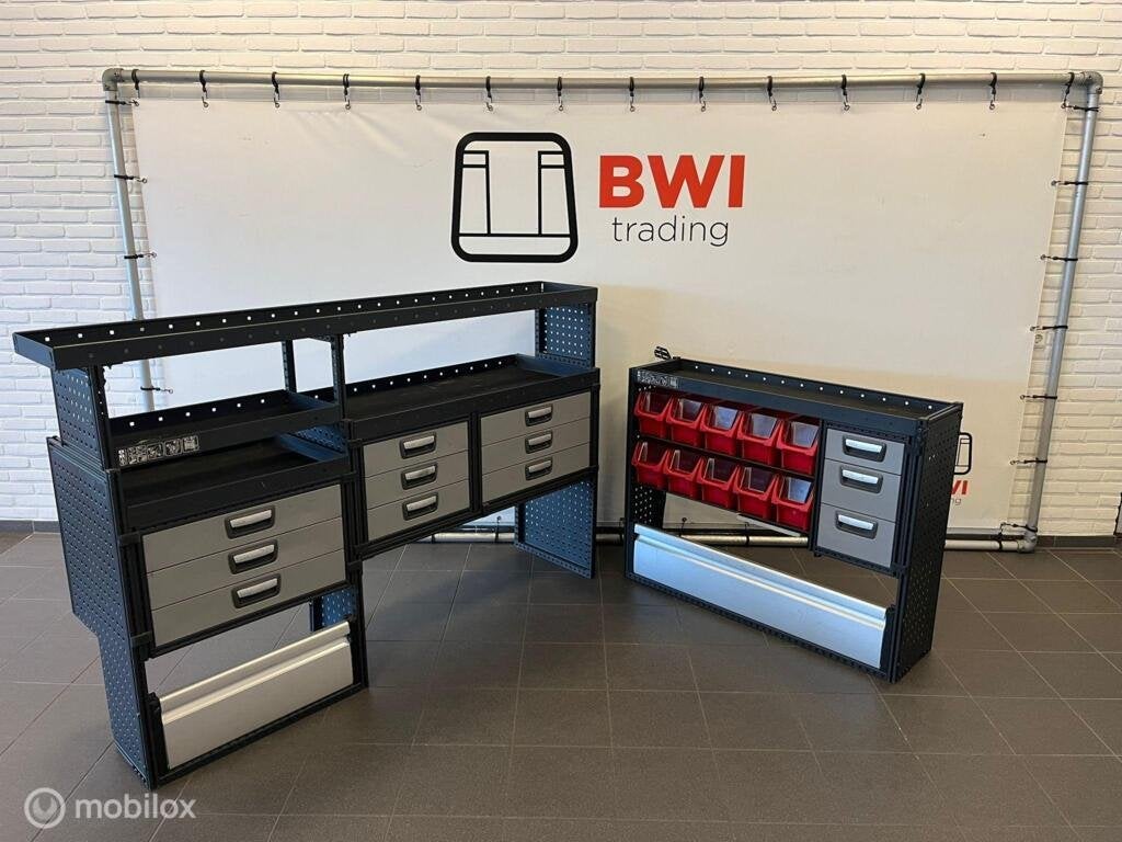 Modul System bedrijfswageninrichting L+R complete inrichting, Auto diversen, Overige Auto diversen, Ophalen of Verzenden