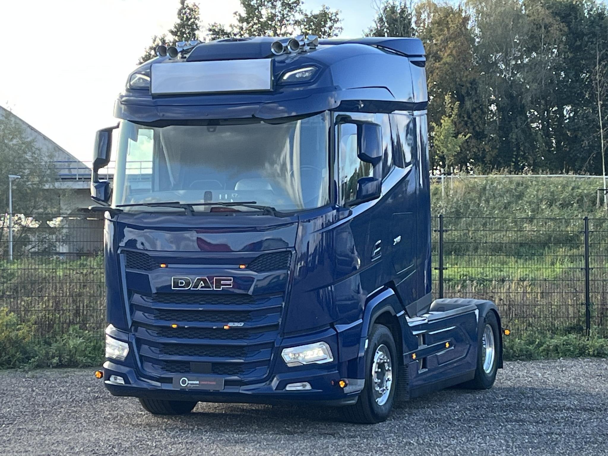 DAF XG 530 4x2 | Intarder | Full Air | Leather | Hydraulics, Automaat, Stof, Blauw, Bedrijf