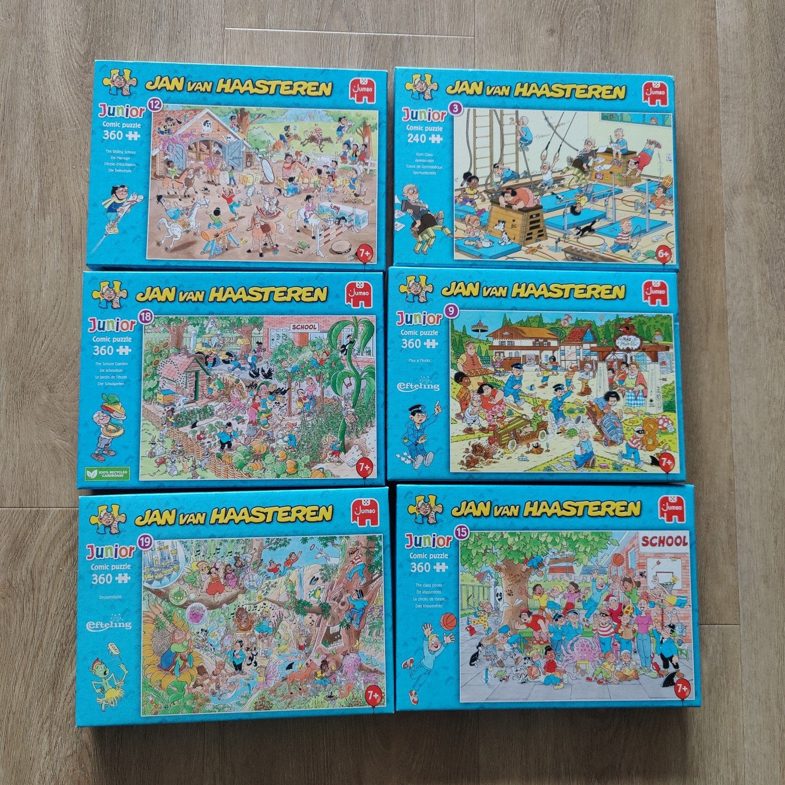 Jan van Haasteren junior puzzels, Ophalen of Verzenden, Minder dan 500 stukjes, Zo goed als nieuw