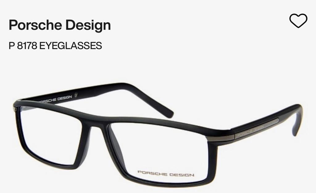 Porsche Design P8178 A 140 brilmontuur (zonder glazen), Sieraden, Tassen en Uiterlijk, Zonnebrillen en Brillen | Dames, Zo goed als nieuw