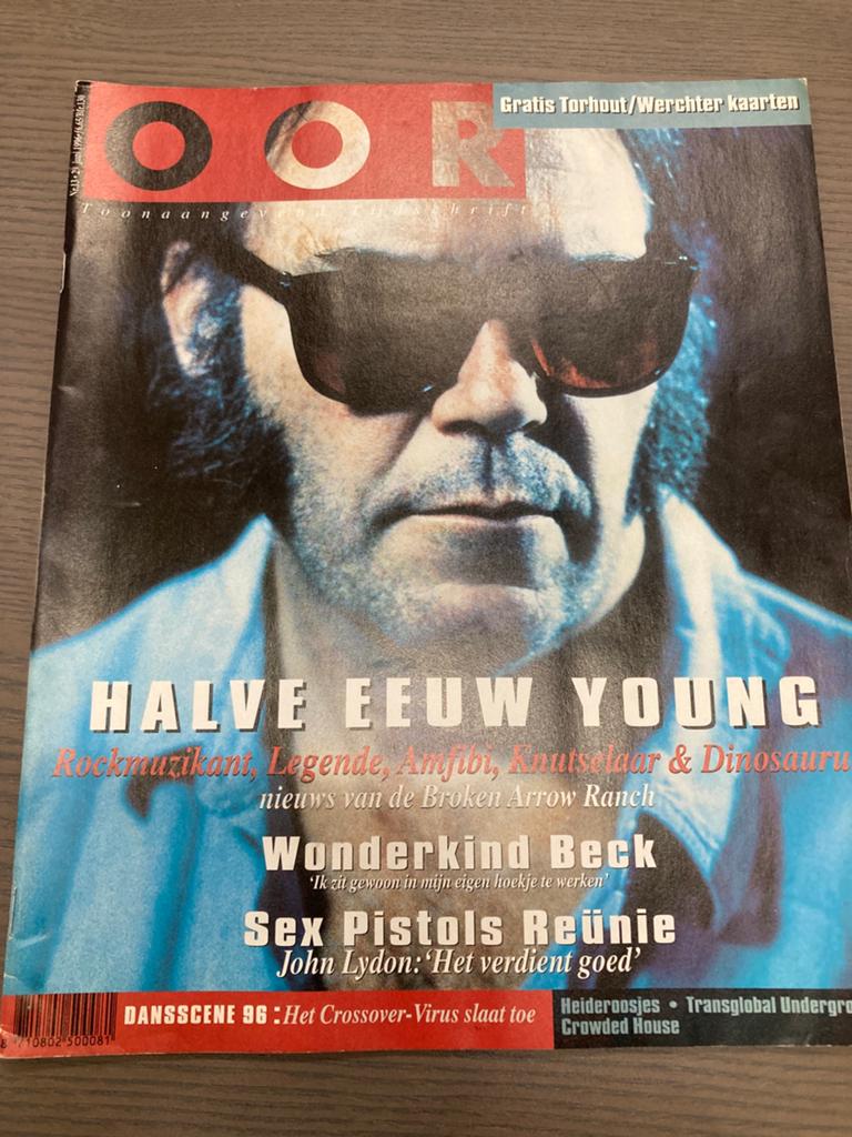 OOR Magazine 1996 NEIL YOUNG Crowded House BECK Sex Pistols, Boeken, Ophalen of Verzenden, Zo goed als nieuw, Muziek, Film of Tv