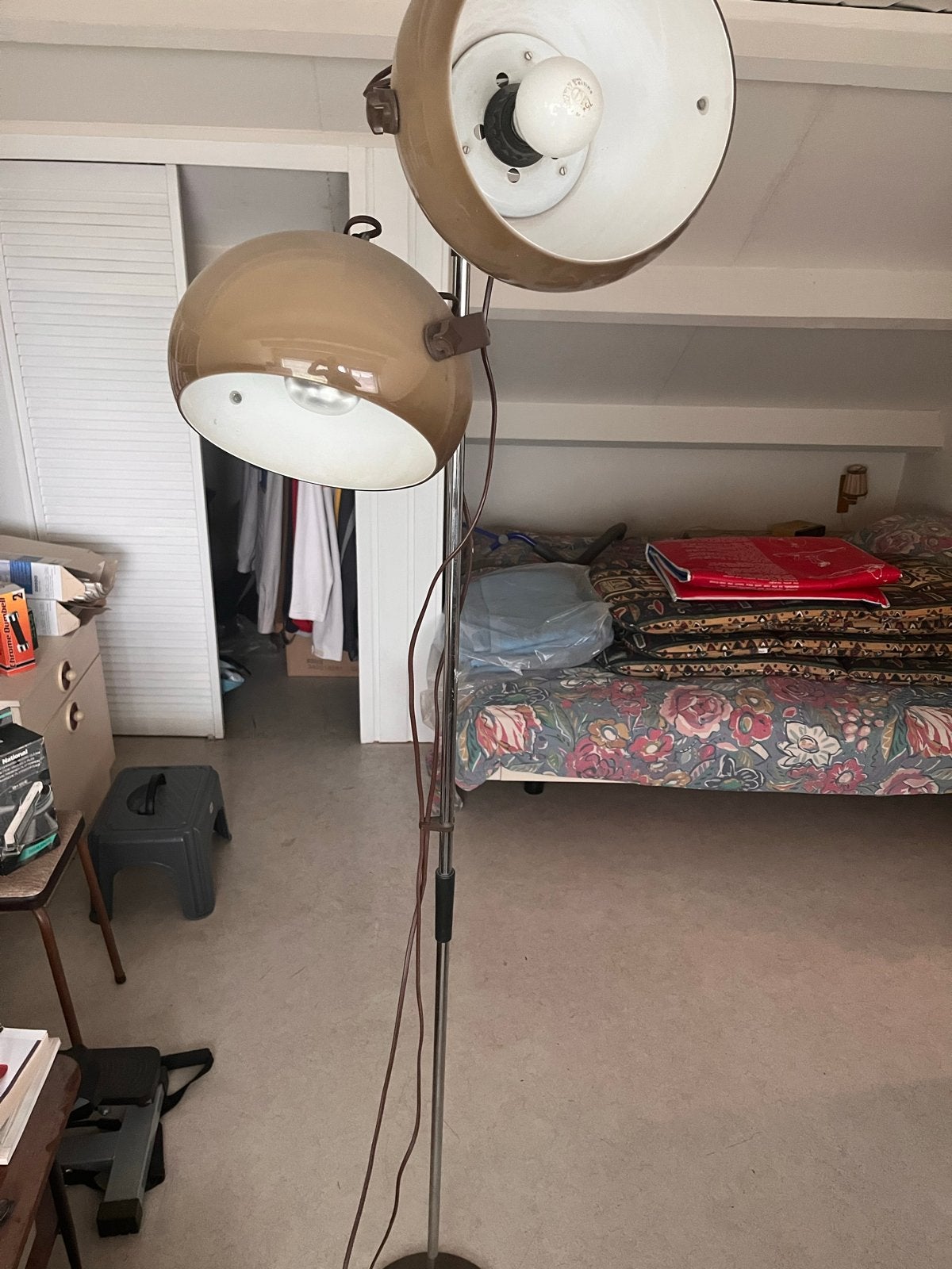 Authentieke 60'er jaren vloerlamp, Ophalen