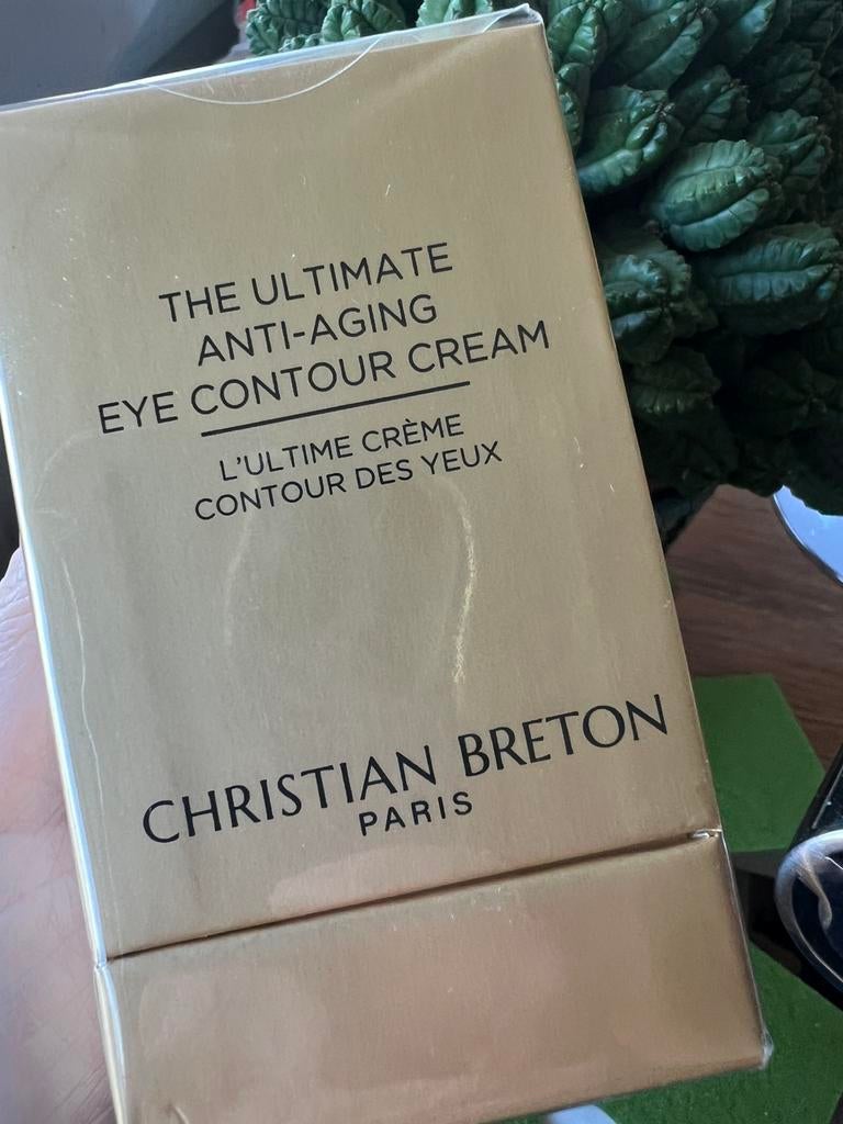 New- Christian Breton THE ULTIMATE ANTI-AGING EYE CONTOUR CR, Ophalen of Verzenden, Nieuw