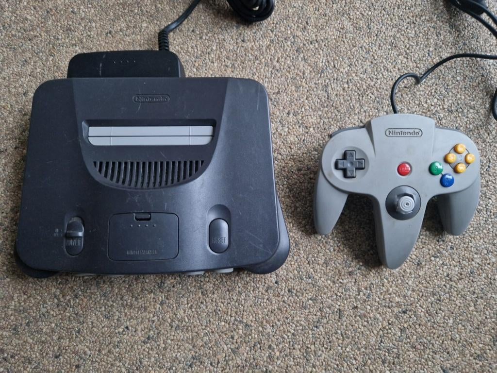 NINTENDO 64, Ophalen of Verzenden, Gebruikt, Met 1 controller