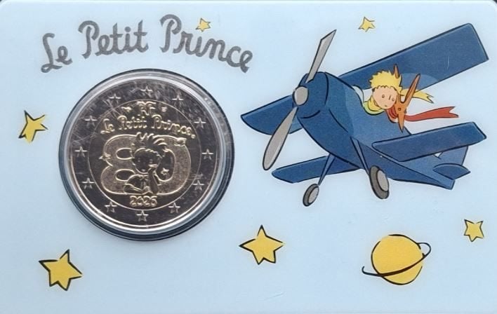 Frankrijk 2 euro 2026 BU - Le petit prince - in coincard, Verzenden, Frankrijk, 2 euro
