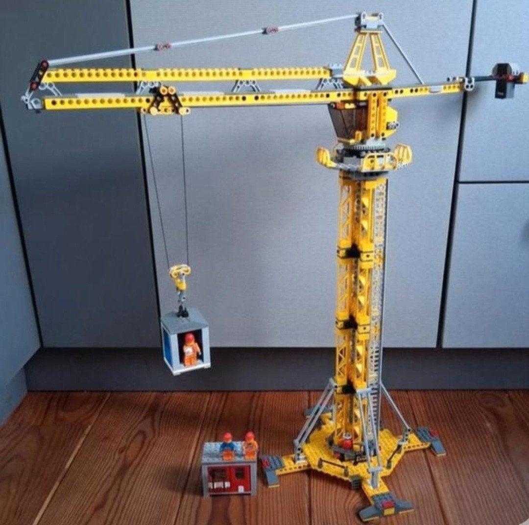 Lego city XXL mobiele hijskraan 7905 mooi grote set, Ophalen of Verzenden, Zo goed als nieuw