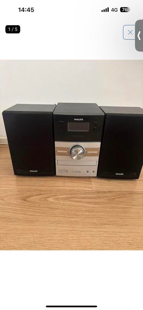 Philips cd speler met usb zo goed als nieuw, Ophalen of Verzenden, Zo goed als nieuw