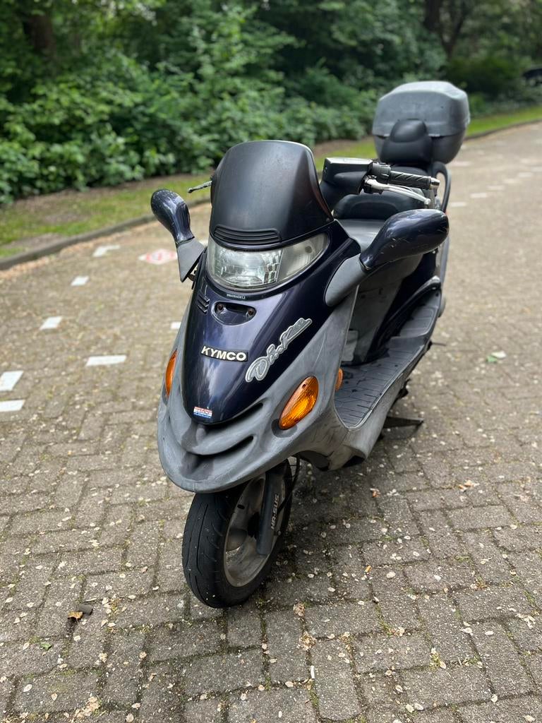 Kymco dink 50, Maximaal 45 km/u, Ophalen of Verzenden, Zo goed als nieuw, 80 cc