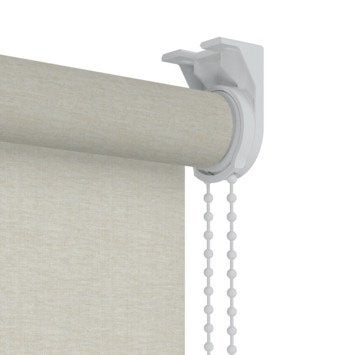 GAMMA rolgordijn dessin lichtdoorlatend 401 beige 90 x 190, 90 cm, Rolgordijn, 190 cm, Beige