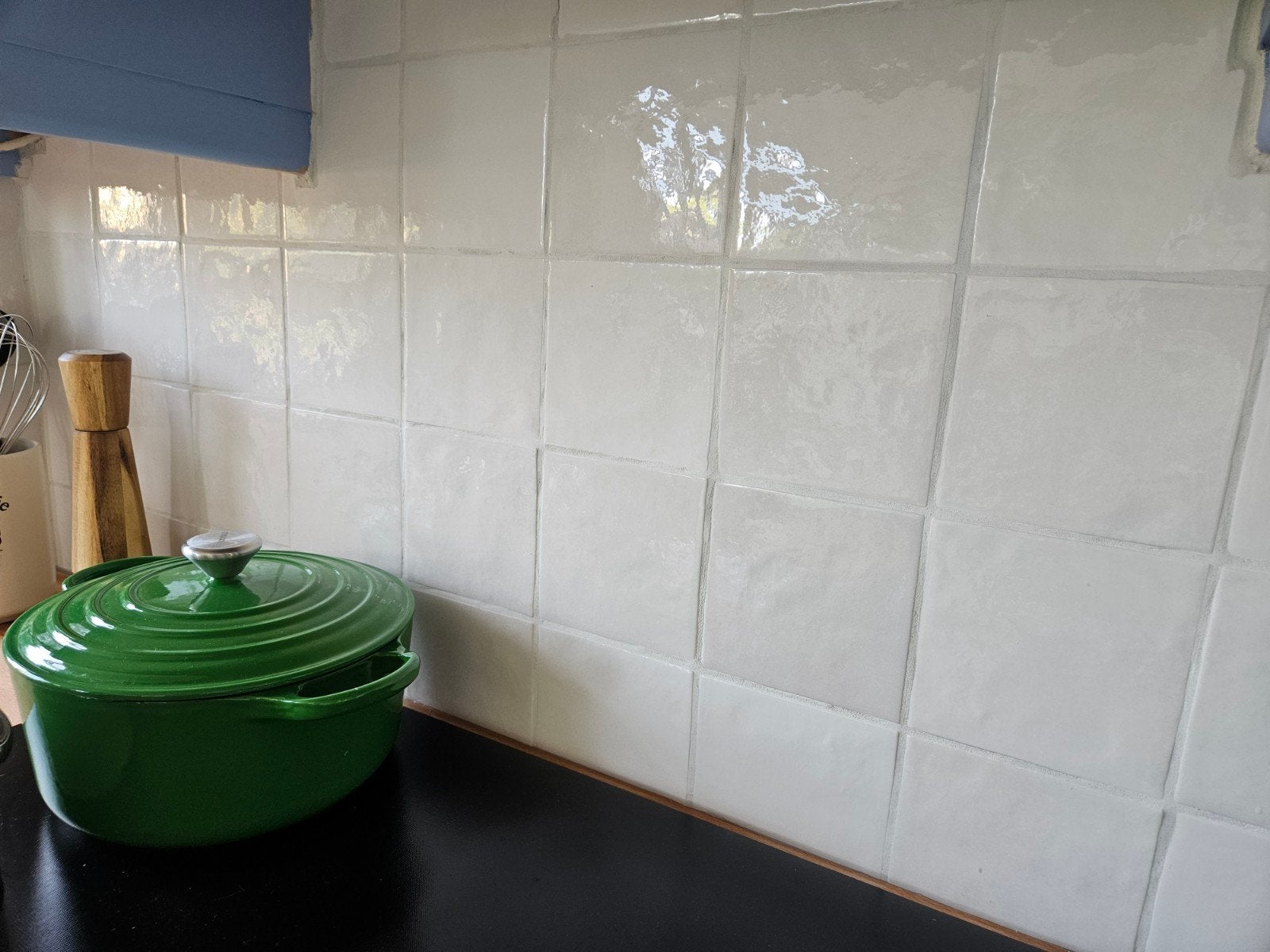 Keramische wandtegels handvorm (13x13) wit mix 2m2, Ophalen, Nieuw, Minder dan 20 cm, Minder dan 20 cm