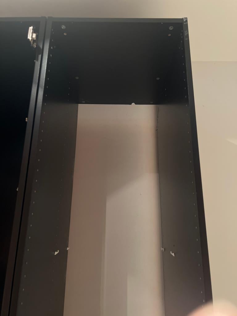 Ikea pax zwart bruin, Ophalen, Gebruikt, 200 cm of meer, 50 tot 100 cm
