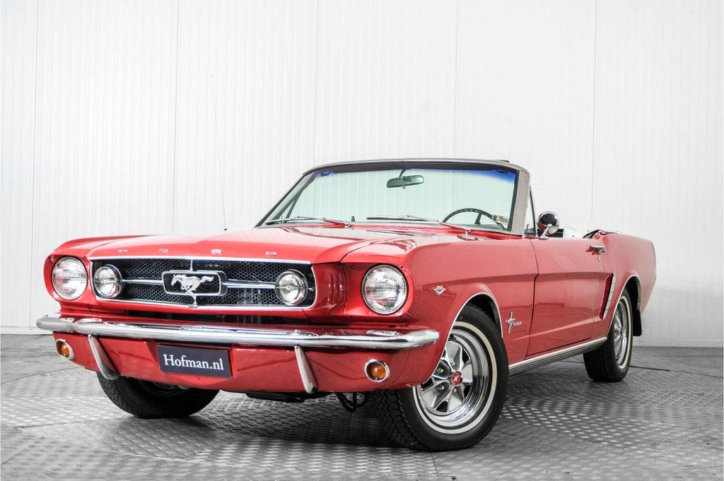 Ford Mustang cabrio 289 V8 automaat (bj 1966), Auto's, Automaat, Gebruikt, Overige carrosserieën, Bedrijf