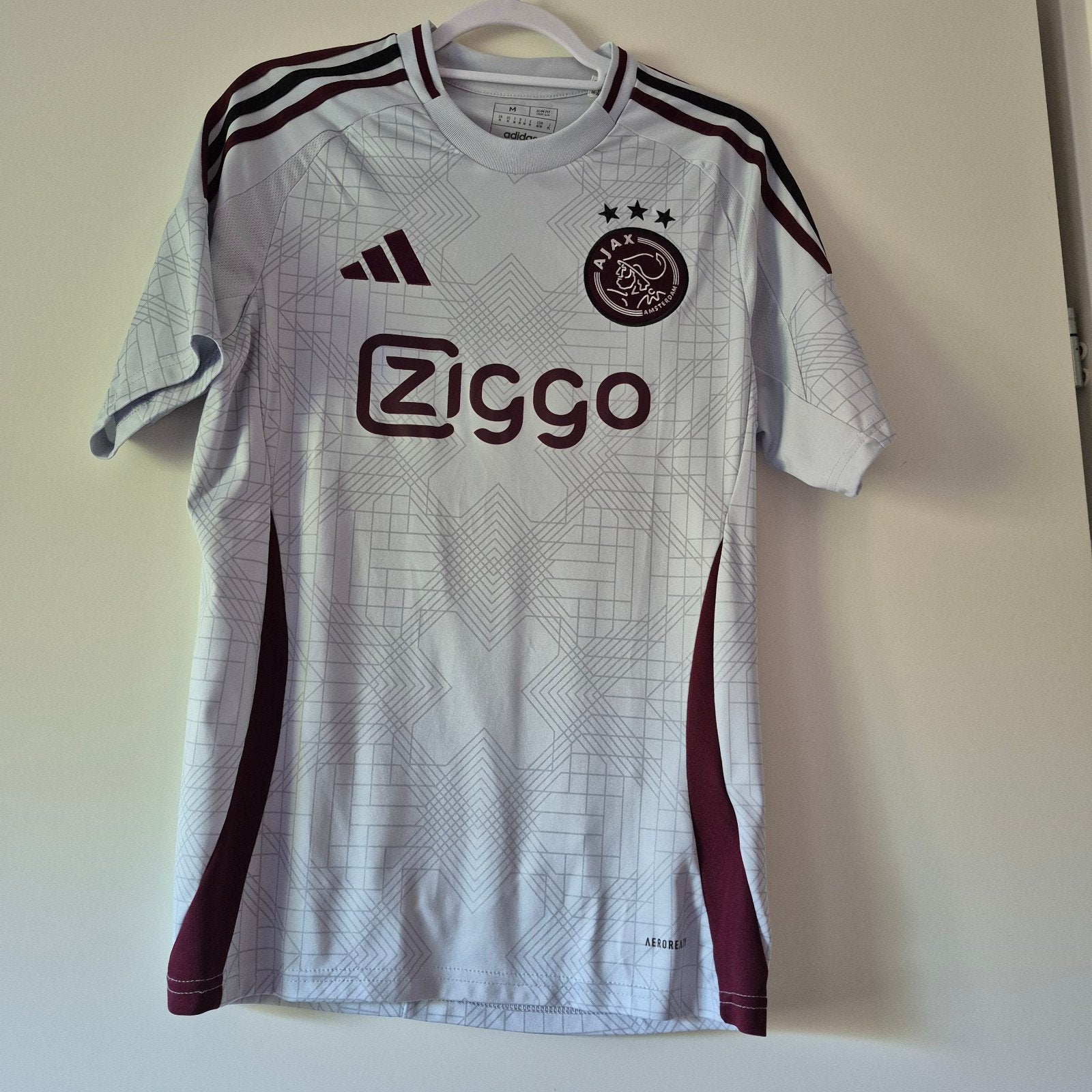 Origineel Ajax shirt maat M, zo goed als nieuw, Maat M, Ophalen of Verzenden, Zo goed als nieuw, Shirt