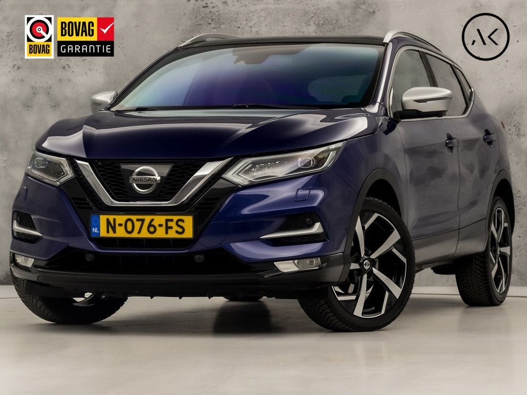 Nissan QASHQAI 1.2 Tekna + (PANORAMADAK, NAVIGATIE, 360 CAME, Auto's, Voorwielaandrijving, 12 maanden, Gebruikt, 4 cilinders