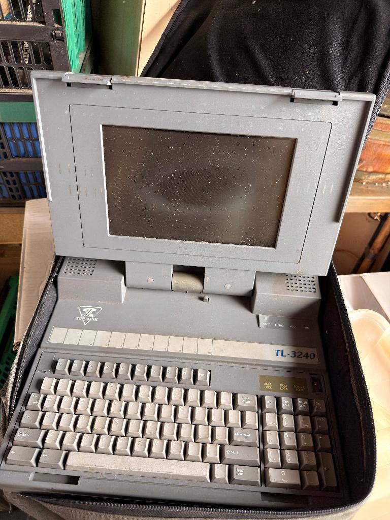 Vintage Top-Link TL-3240 draagbare computer, Computers en Software, Vintage Computers, Ophalen of Verzenden, Top-Link