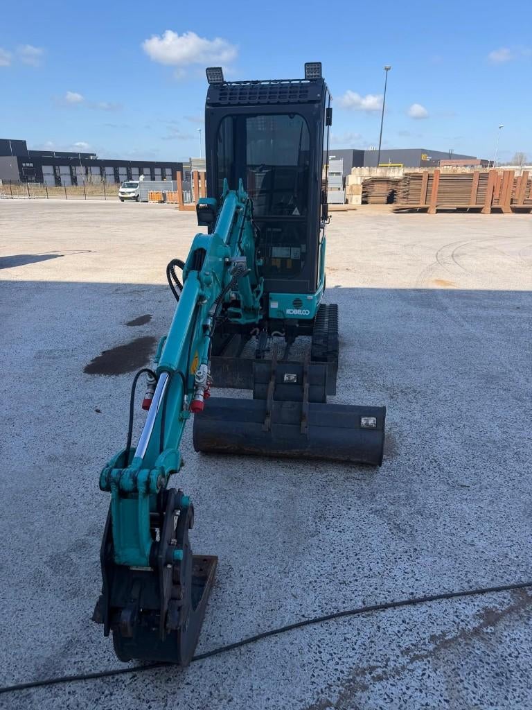 Kobelco SK17SR minikraan (2024), Ophalen, Zo goed als nieuw