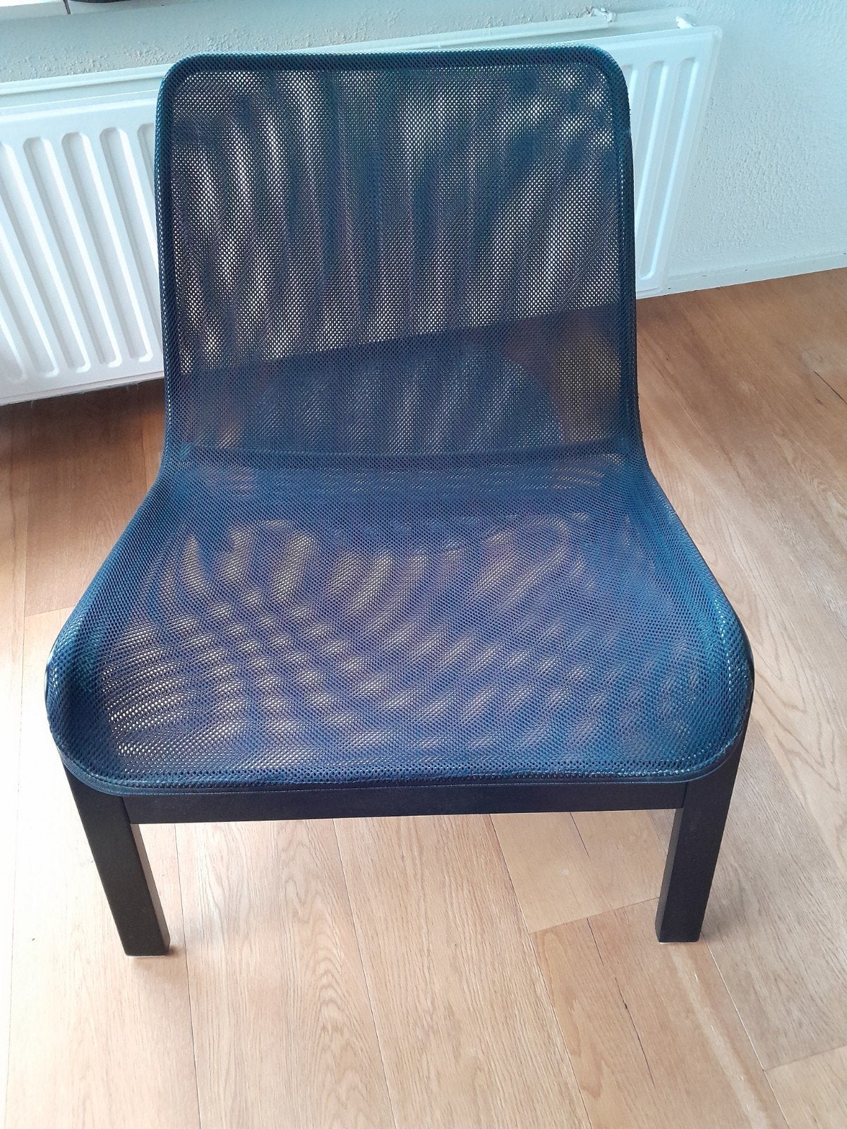 zwarte IKEA Nolmyra fauteuil, Ophalen, Gebruikt, Hout, Zwart