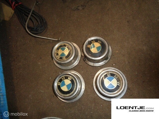 wieldoppen naafkappen bmw 02 e21 e12 e28 e23 e24 e3 e9 etc, Gebruikt, Ophalen of Verzenden