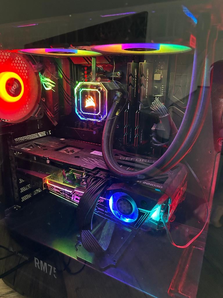 Gaming/werk PC KRACHTIG en heel stil!, Ophalen, Zo goed als nieuw, Gaming, SSD