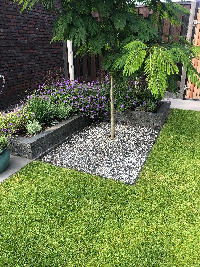 borderstenen stapelblokken natuursteen 12x12x50 actie, Tuin en Terras, Bielzen en Borders, Biels, Nieuw, Ophalen of Verzenden