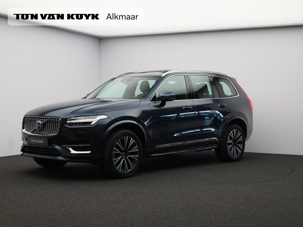 Volvo XC90 2.0 T8 Recharge AWD Inscription / Trekhaak / Luch, Gebruikt, 4 cilinders, Blauw, 7 stoelen
