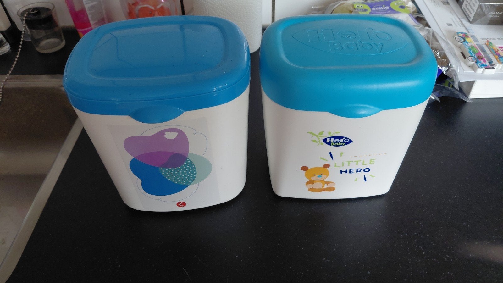 2 containers voor melk voeding baby, Ophalen, Overige typen