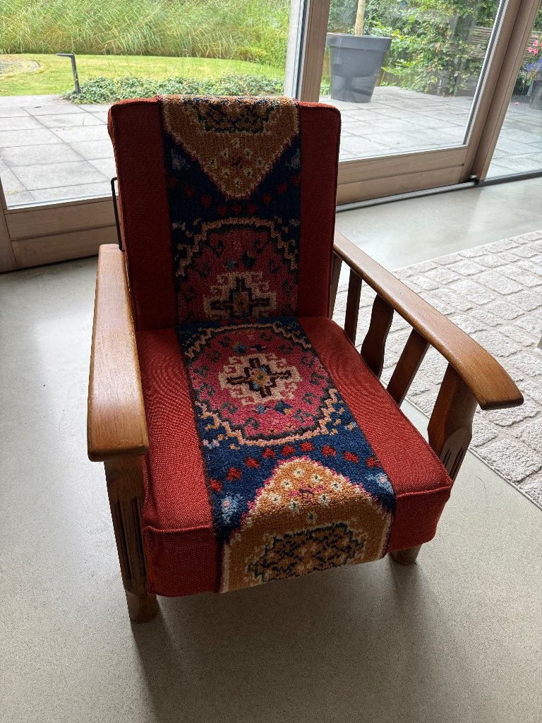 Mooie oude rokersstoel, Ophalen