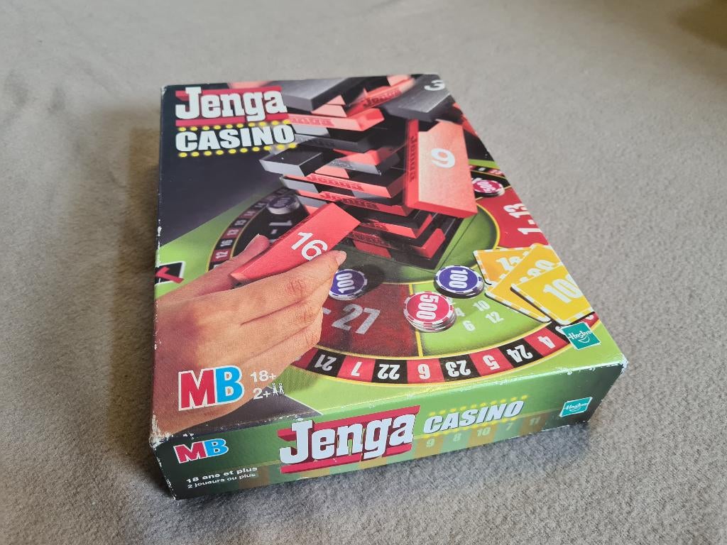 Jenga Casino, Ophalen of Verzenden, Zo goed als nieuw, Hasbro