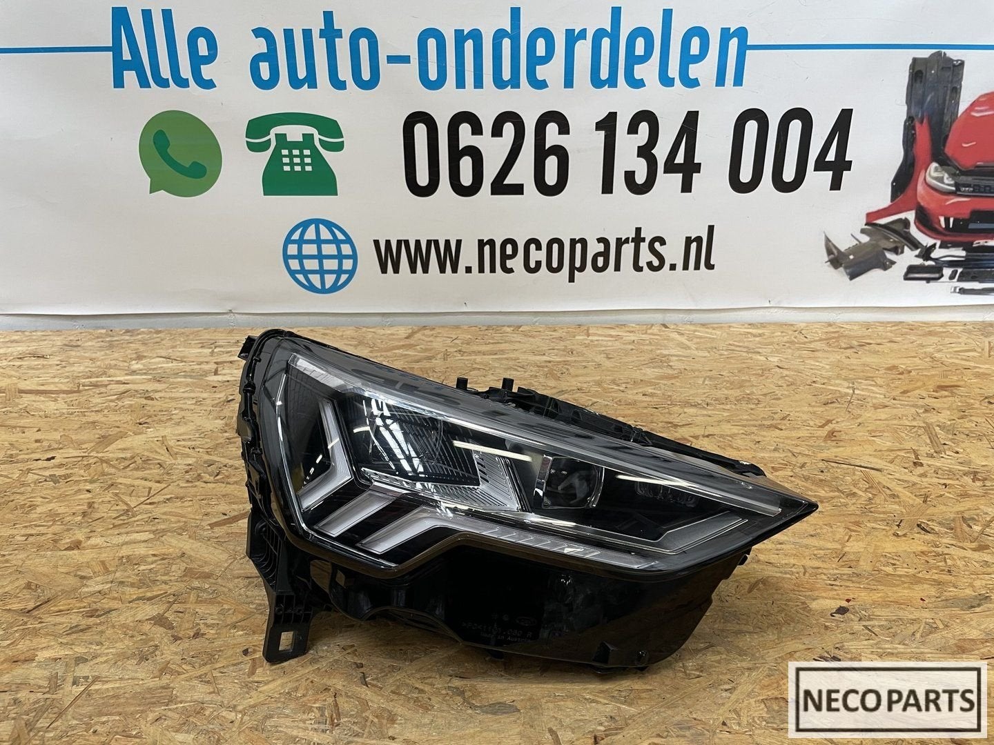 AUDI Q3 F3 83A MATRIX LED KOPLAMP RECHTS 83A941036 ORIGINEEL, Gebruikt, -, -, -