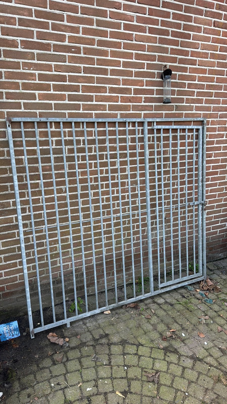 Kenneldeel hondenhok paneel met deur hekwerk, Ophalen, Zo goed als nieuw, IJzer