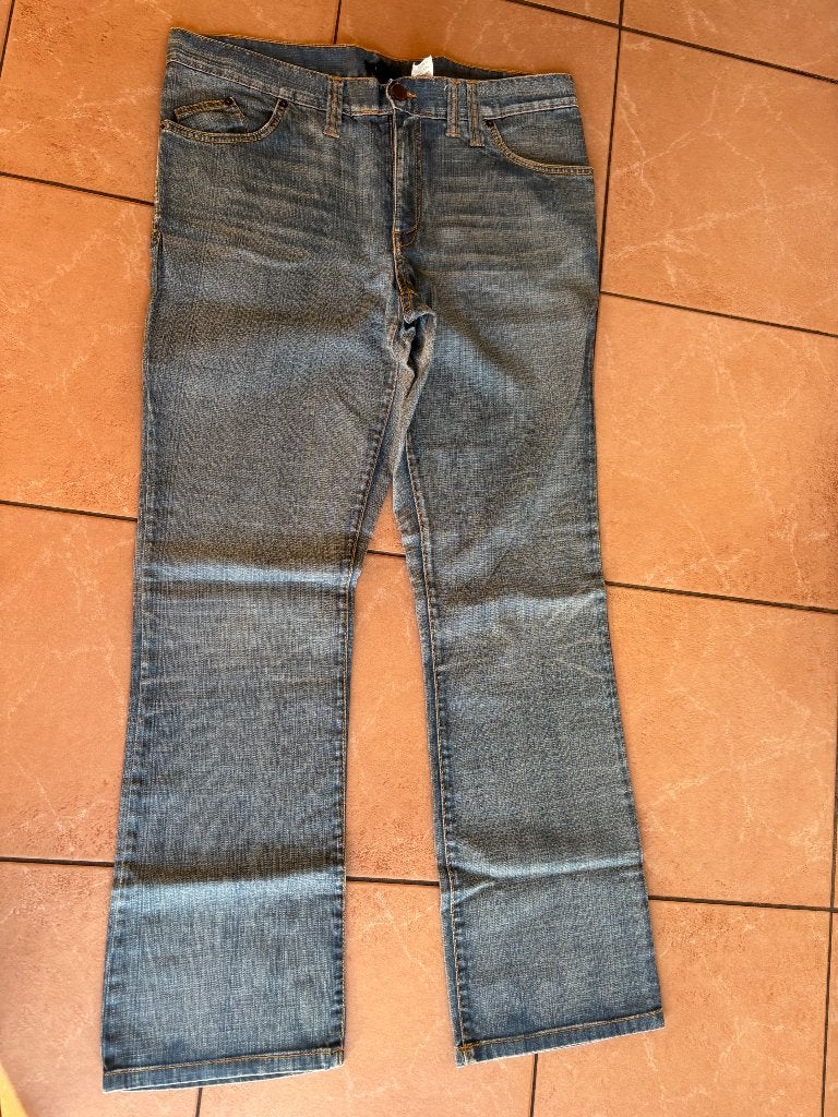 Mooie spijkerbroek H&M maat 46, Kleding | Dames, H&M, Blauw, Ophalen of Verzenden, Zo goed als nieuw